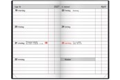 Kalendarz - Mayland Lommekalender uge sort kunstskind indbundet 2027 - 27162010