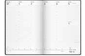 Kalendarz - Mayland City Diplomat ugekalender sort vinyl 2027 - 27194000