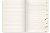 Kalendarz - Mayland A5 Forma Deluxe ugekalender tværf. sort kunstskind 2027 - 27200620