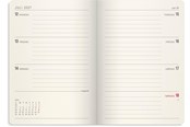 Kalendarz - Mayland A6 Forma Deluxe ugekalender tværf. sort kunstskind 2027 - 27201400
