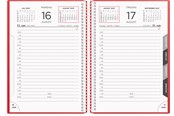 Kalendarz - Mayland Dagkalender rød PP-plast 2027 - 27210040