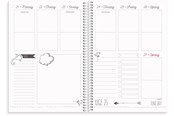 Kalendarz - Mayland Doodle I A5 ugekalender 2027 - 27227000