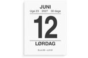 Kalendarz - Mayland Broderikalender m/split og bagsidetekst 2027 - 27241000