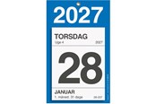 Kalendarz - Mayland Kontorafrivningskalender m/bagsidetekst 2027 - 27253000