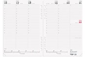Kalendarz - Mayland System A5 ugekalender højformat REFILL 2027 - 27295000