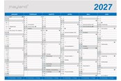 Kalendarz - Mayland Kontorkalender Klassisk A5 2027 - 27058000