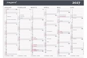 Kalendarz - Mayland Kontorkalender Moderne A4 2027 - 27059050