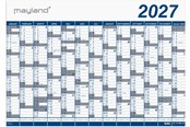 Kalendarz - Mayland Kæmpekalender 1x13 mdr. PP-plast 2027 (i plastpose) - 27065100