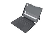 Klawiatura - Deqster Touch PLUS - keyboard and folio - Etui z klawiaturą - Niemcy - Szary - 90-2000013