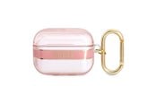 Telefon - Inne akcesoria - GUESS GUAPHHTSP AirPods Pro cover pink/pink Strap Collection - 3666339047085