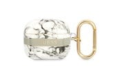 Telefon - Inne akcesoria - GUESS GUA3HCHMAG AirPods 3 cover grey/grey Marble Strap Collection - 3666339047184