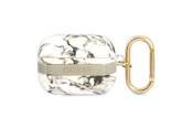 Telefon - Inne akcesoria - GUESS GUAPHCHMAG AirPods Pro cover grey/grey Marble Strap Collection - 3666339047177