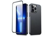Telefon - Pokrowiec i etui - Joyroom 360 Full Case front and back cover for iPhone 13 Pro Max + tempered glass screen protector blue (JR-BP928 blue) - 6941237161635