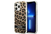 Telefon - Pokrowiec i etui - GUESS GUHCP13LHSLEOW iPhone 13 Pro / 13 6.1" brown/brown hardcase Leopard - 3666339047382
