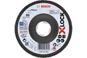 Szlifierka kątowa - Bosch X-LOCK X571 BEST FOR METAL Grinding Disc - 2608619203