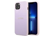 Telefon - Pokrowiec i etui - GUESS GUHCP13SPSASBPU iPhone 13 mini 5.4 "purple / purple Saffiano Hot Stamp & Metal Logo - 3666339047849