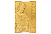 Drobiazgi - FaNaTtik - Metal Gear Solid 2 - 24k Gold Plated Snake Ingot - KON-MGS207