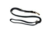 Psy - Timely TEXAS linka treningowa Czarna 20 mm. / 220 cm. - 5907784875235