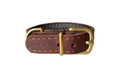 Psy - Timely TEXAS obroża Ciemnobrązowa 40 mm. / 55 cm. - 5907784918420