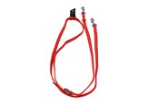 Psy - Hunting Time HuntingTime Smycz treningowa nylonowa pomarańczowa 15mm/250cm - 5707213650460