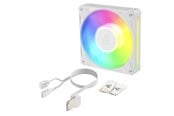 Wentylator obudowy - Arctic BioniX P12 A-RGB - Wentylator obudowy - 120mm - Biały ze światłem RGB - ACFAN00336A
