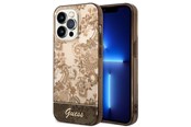 Telefon - Pokrowiec i etui - GUESS GUHCP14LHGPLHC iPhone 14 Pro 6.1" ocher hardcase Porcelain Collection - 3666339090685