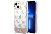 Telefon - Pokrowiec i etui - GUESS GUHCP14MHG4MHP iPhone 14 Plus 6.7 "pink / pink hardcase 4G Pattern Script - 3666339090555