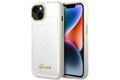 Telefon - Pokrowiec i etui - GUESS GUHCP14MHGCRHS iPhone 14 Plus 6.7 "silver / silver hardcase Croco Collection - 3666339083090