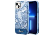 Telefon - Pokrowiec i etui - GUESS GUHCP14MHGPLHB iPhone 14 Plus 6.7" blue/blue hardcase Porcelain Collection - 3666339064334