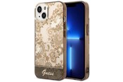 Telefon - Pokrowiec i etui - GUESS GUHCP14MHGPLHC iPhone 14 Plus 6.7" ocher hardcase Porcelain Collection - 3666339090678