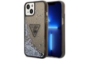 Telefon - Pokrowiec i etui - GUESS GUHCP14MLFCTPK iPhone 14 Plus 6.7" black/black hardcase Liquid Glitter Palm Collection - 3666339064655