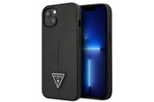 Telefon - Pokrowiec i etui - GUESS GUHCP14MPSATLK iPhone 14 Plus 6.7 "black / black hardcase SaffianoTriangle Logo - 3666339065379