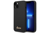 Telefon - Pokrowiec i etui - GUESS GUHCP14MSLSMK iPhone 14 Plus 6.7 "black / black hard case Silicone Vintage Gold Logo - 3666339064891