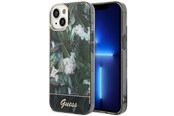 Telefon - Pokrowiec i etui - GUESS Jungle Collection iPhone 14 Case - Green - 3666339064402
