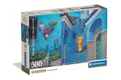 Puzzle - Clementoni Puzzle HQC Blue Street of Chefchaouen 2026 - Compact 500 pieces Podłoga - 35621