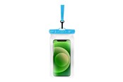 Telefon - Inne akcesoria - FIXED Float Waterproof Bag for Smartphones up to 6.8" - Blue - FIXFLT-BL