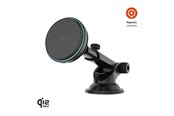 Telefon - Adapter i Ladowarka - FIXED MagCool2 25W Windshield Car Mount Charger with Cooling - Black - FIXMCO2-XL-BK