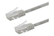 Kabel sieciowy - Deltaco patch cable - 1 m - grey - Szary - TP-61-SLIM