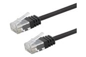Kabel sieciowy - Deltaco patch cable - 1.5 m - black - Czarny - TP-6105S-SLIM