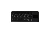 Klawiatura - Cherry Contour Active Key Industrial AK-4400-GU - keyboard - low profile compact - with trackpad - QWERTY - Pan Nordic - black Input Device - Klawiatury - Nordycki - Czarny - AK-4400-GU-B/NOR
