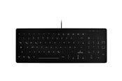 Klawiatura - Contour Active Key QuickClean AK-CB7012F - keyboard - medical hygienic design removable cover compact - QWERTY - Pan Nordic - black Input Device - Klawiatury - Nordycki - Czarny - AK-CB7012F-U1-B/NOR