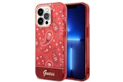 Telefon - Pokrowiec i etui - GUESS GUHCP14XHGBNHR iPhone 14 Pro Max 6.7" red/red hardcase Bandana Paisley - 3666339064075
