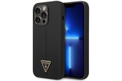 Telefon - Pokrowiec i etui - GUESS GUHCP14XSLTGK iPhone 14 Pro Max 6.7" black/black hardcase Silicone Triangle - 3666339065874