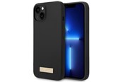 Telefon - Pokrowiec i etui - GUESS GUHMP14MSBPLK iPhone 14 Plus 6.7" black/black hard case Silicone Logo Plate MagSafe - 3666339070236