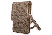 Torba, plecak i pokrowiec na laptopa - GUESS Handbag GUWBP4TMBR brown / brown 4G Triangle - 3666339050542