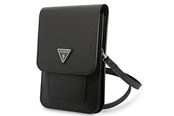 Torba, plecak i pokrowiec na laptopa - GUESS Handbag GUWBSATMBK black / black Saffiano Triangle - 3666339050498