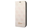 Telefon - Pokrowiec i etui - GUESS GUBKP14LHG4SHP iPhone 14 Pro 6.1 "pink / pink book 4G Vintage Gold Logo - 3666339083304