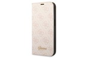 Telefon - Pokrowiec i etui - GUESS GUBKP14XHG4SHP iPhone 14 Pro Max 6.7 "pink / pink book 4G Vintage Gold Logo - 3666339083311