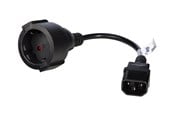Kabel zasilajacy (zewnetrzny) - Akyga Pro Series - power extension cable - CEE 7/4 to IEC 60320 C14 - 15 cm - AK-PC-10A