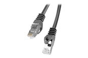 Kabel sieciowy - Lanberg patch cable - 20 m - black RAL 9004 - Czarny - PCF6-10CC-2000-BK